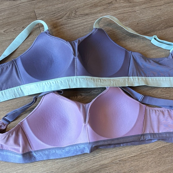 ThirdLove Kinetic Adjustable Sports Bra Set of 2, Lilac Blush & Midnight Blue - Picture 4 of 11